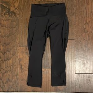 Lululemon - Train Times 7/8 Pants - 25 in - 6 - black